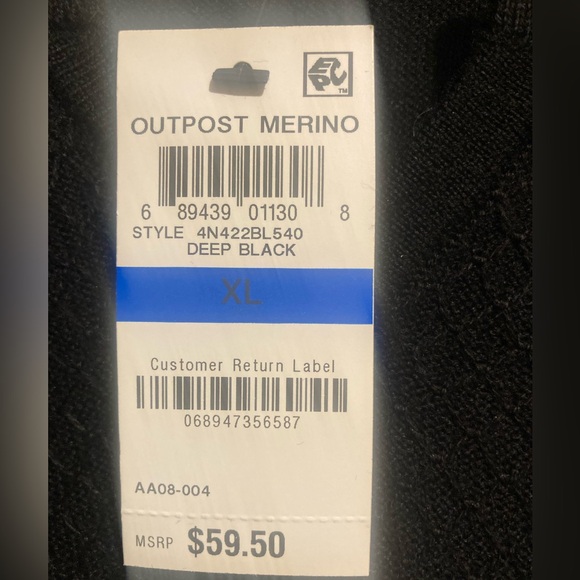 INC Marino wool blend thin sweater - Picture 6 of 7